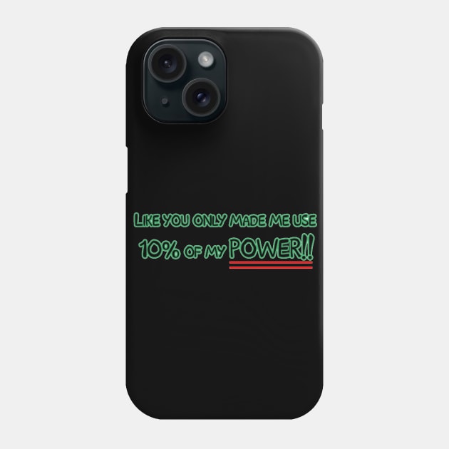 10% of my Power Phone Case by savyon64