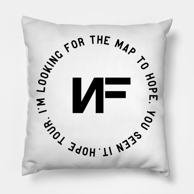 I'm looking for the map to hope NF Hope Pillow by Lottz_Design 