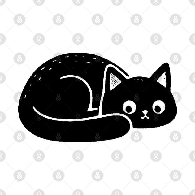 CUTE BLACK CAT by sinluz