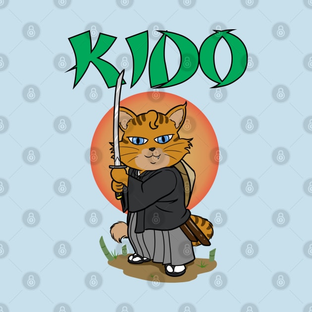 Kido the Samurai Cat by Rael Mochizuki Arts