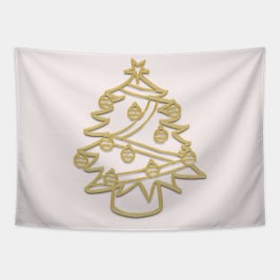 christmas tree Tapestry