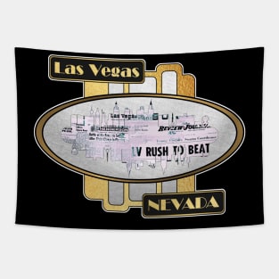 A Souvenir Of Las Vegas Nevada Tapestry