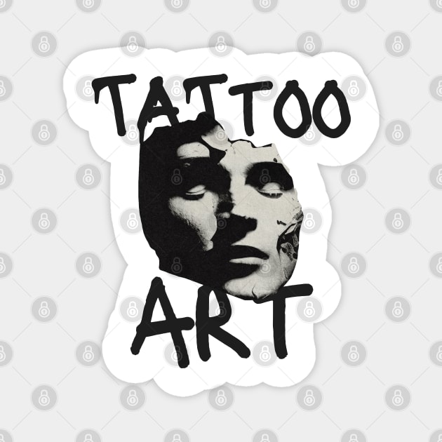 Tattoo Art Magnet by Demian Stipatio