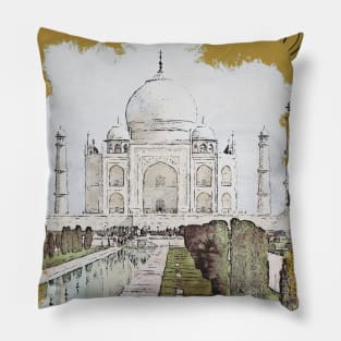 Taj Mahal Pillow