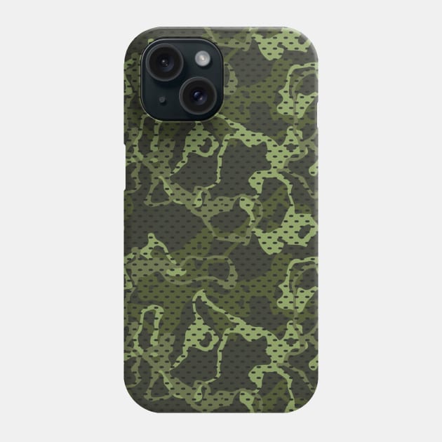 Camo Pattern Phone Case by aquariart