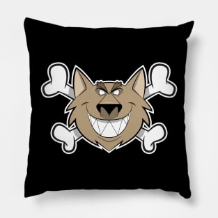 werewolf jolly roger Pillow