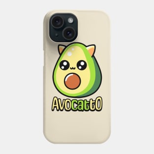 Avocatto! Cute Avocado Pun Phone Case