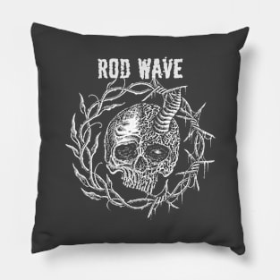 Former Devil Rod Wave Pillow