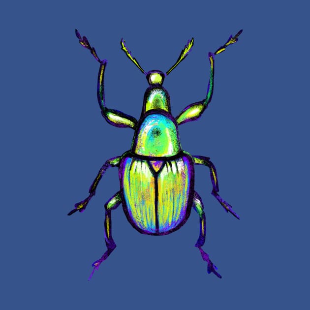 Iridescent Beetle by pastanaut