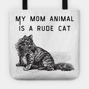 Mom Animal - Cat Tote