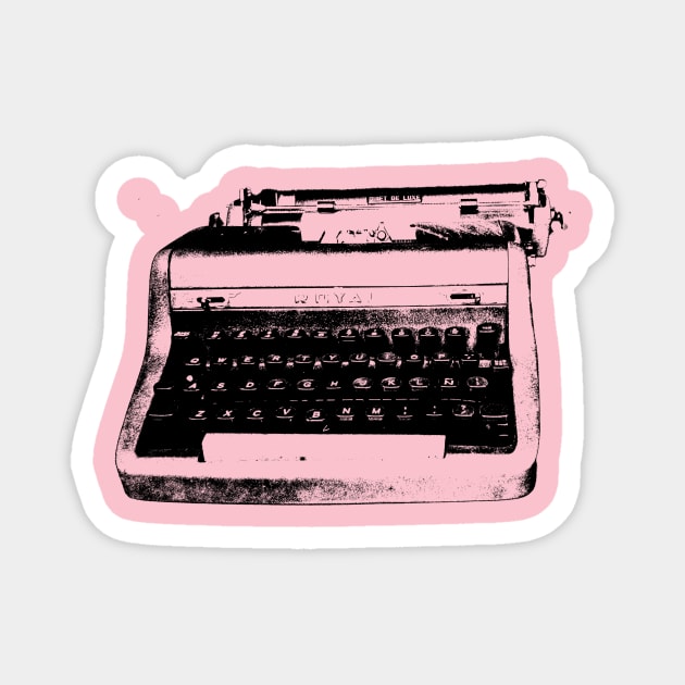 Type writer Magnet by oscargml