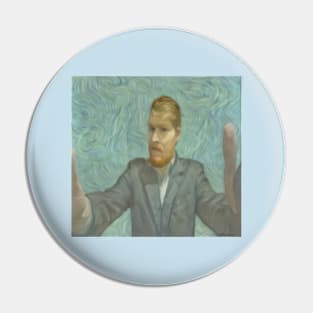 Van Gogh's Selfie Pin