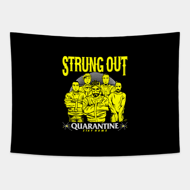 Vintage Strung Out  3 Tapestry by Edwin Vezina