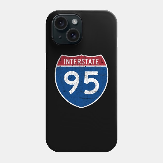 I-95 -- Vintage Look Design Phone Case by DankFutura