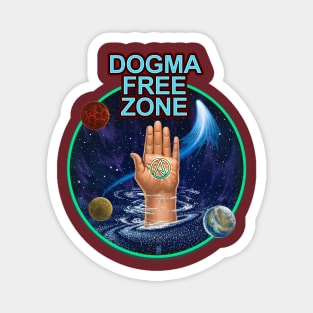 Dogma Free Zone - Cosmic Edition Magnet