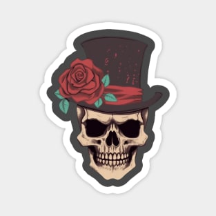 Skullz n' Roses Magnet