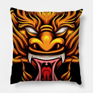 Dragon Fire Pillow