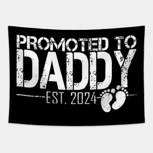 Promoted To Daddy Est 2024 Tapestry