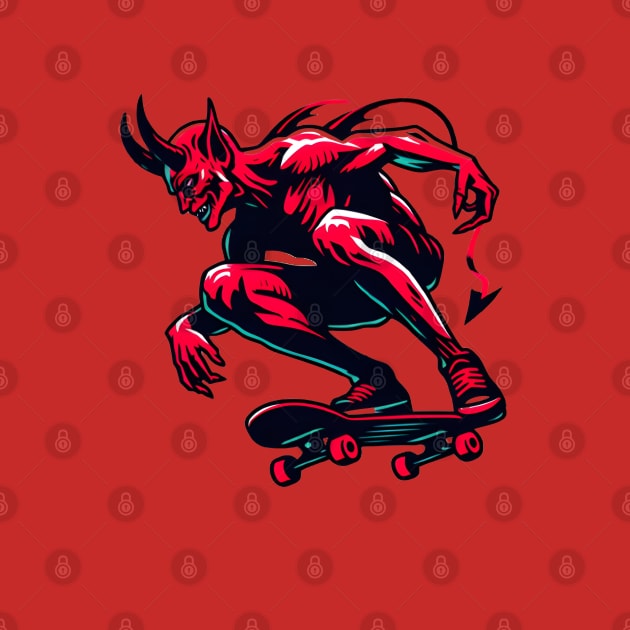 Ride in Style: Urban Skateboarding Art Prints for Modern and Edgy Home Decor! by insaneLEDP