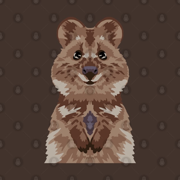 Smile - Quokka by GeoCreate