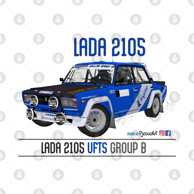 Lada 2105 VFTS Group B Front 02 by PjesusArt