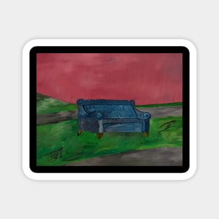 Lonely Couch Magnet