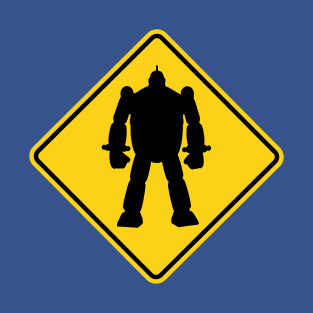 GIGANTOR Tetsujin 28-go - robot crossing T-Shirt