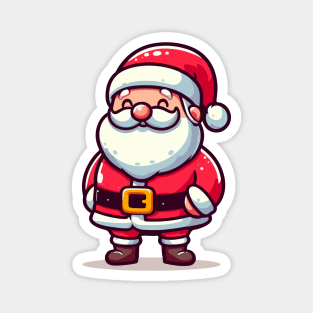 Santa HO HO HO Magnet