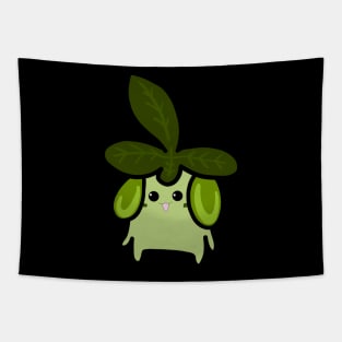 Green leaf power Tapestry