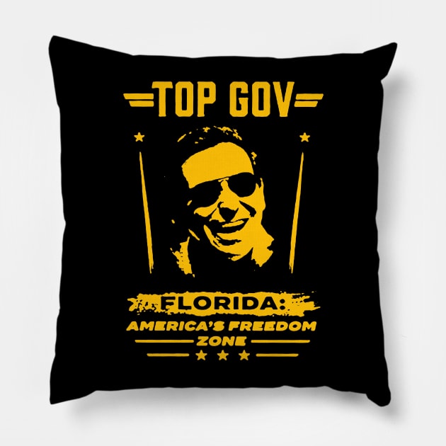 ron desantis Pillow by Canada Cities