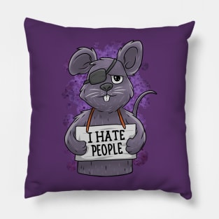 I_HATE_PEOPLE Pillow