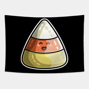 Kawaii Cute Candy Corn Tapestry