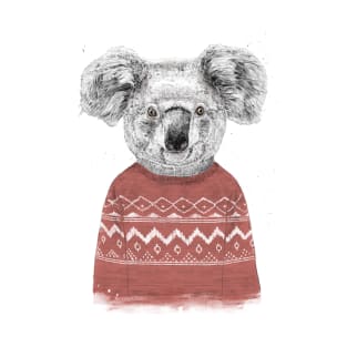 Winter koala (red) T-Shirt