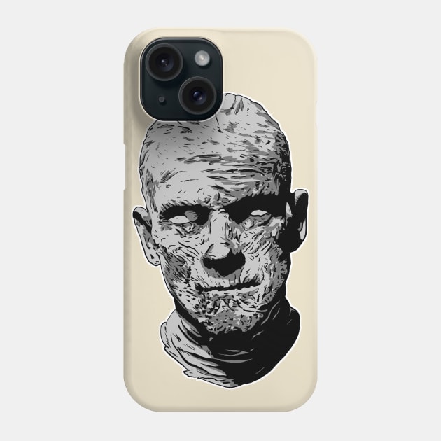 The Mummy Phone Case by Black Snow Comics