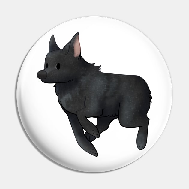 Cozy Schipperke Pin by Phoenix Baldwin