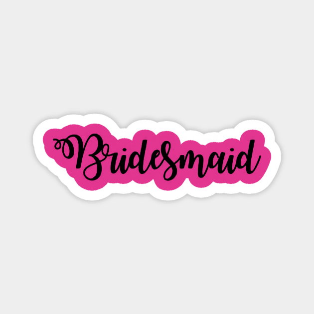 bridesmaid Magnet by tirani16