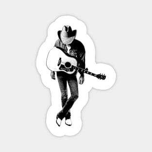 Dwight Yoakam 80s 90s Vintage Magnet