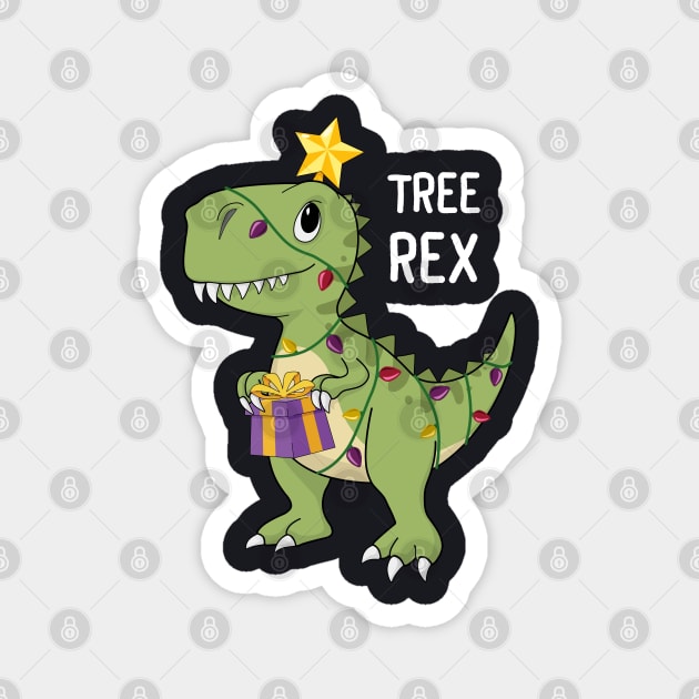 Tree Rex Dinosaur Magnet by MasliankaStepan