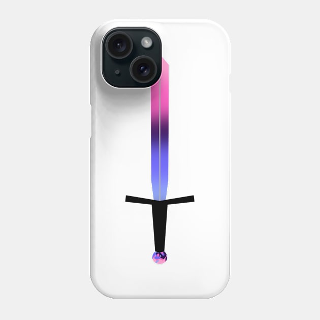 Omnisexual Sword Phone Case by nats-designs