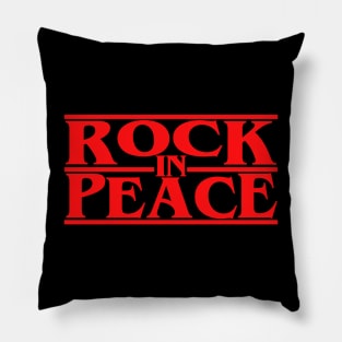 Rock In Peace Metal Music 80s vintage retro rip rock gods Pillow