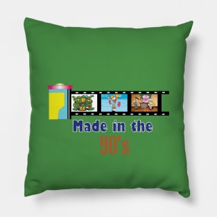 90s Cartoons | Made in the 90s | 90s vintage Pillow