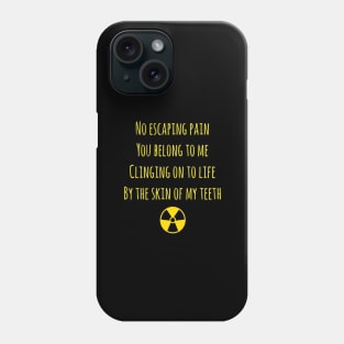 Megadeth Skin o My Teeth Lyrics Phone Case