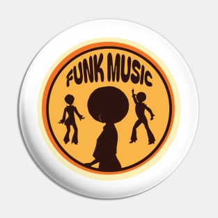 Funk Music Pin