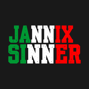 Jannix sinner _ Tennis player T-Shirt