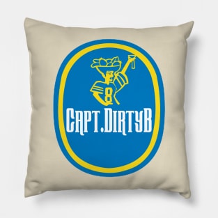 Captin's Sticker Tee Pillow