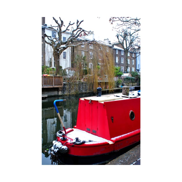 Narrow Boats Regent's Canal Camden London by AndyEvansPhotos