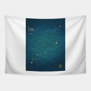Night Sky Constellations - Lynx Tapestry