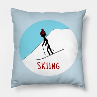 Skiing Pillow