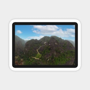 Aerial view of viewpoint Hang Mua Magnet