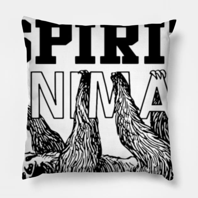 Awesome My Spirit Animal Sloth animal Pillow by peskybeater